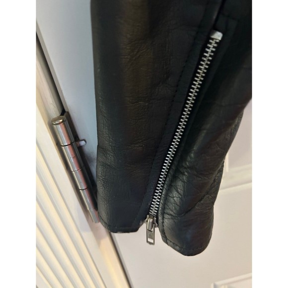 Body Equip Motorcycle Jacket Mens Size Medium Genuine Leather Vintage Rare EUC - Picture 5 of 8